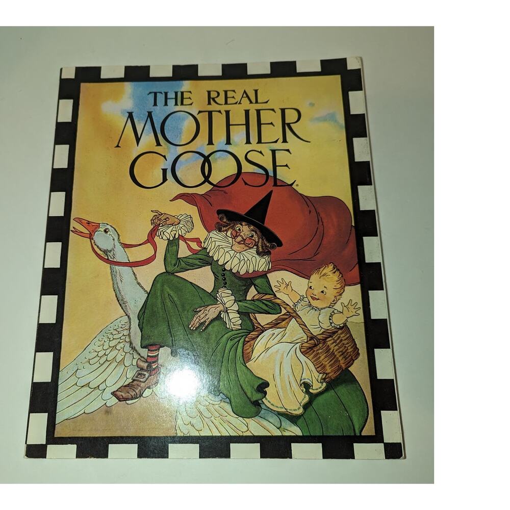Vintage 1986 The Real Mother Goose Special Edition Book Proctor & Gamble Pampers